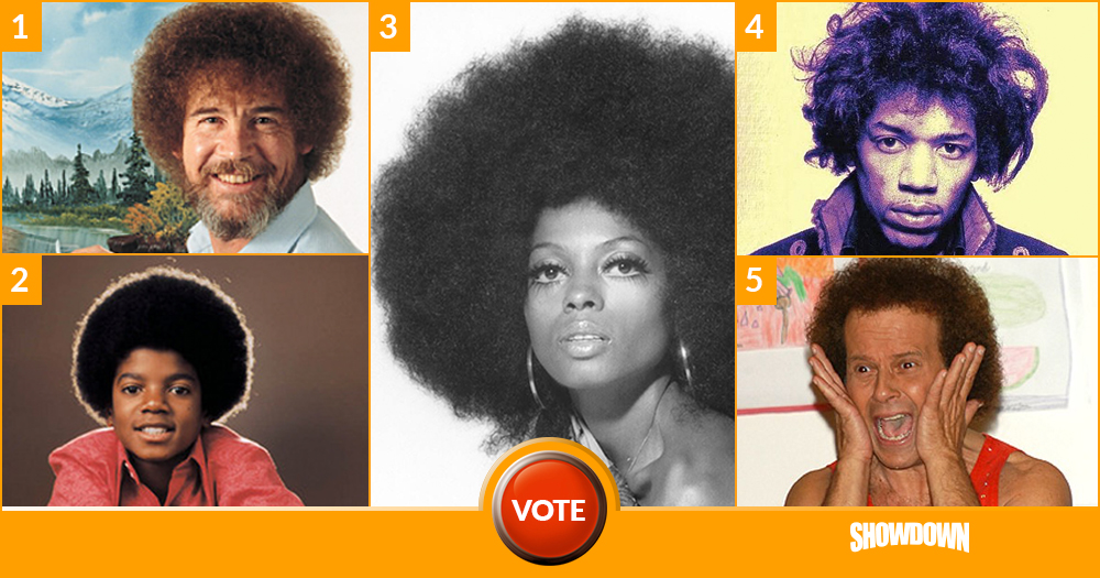 Who Had the Best Afro?