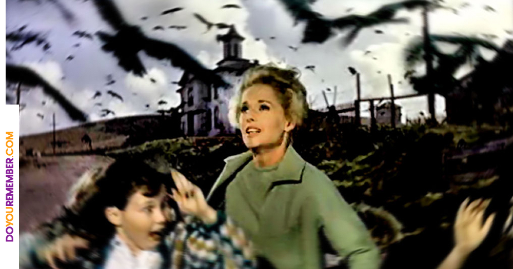 Looking Back at the Terrifying Scene From Hitchcock’s “The Birds”
