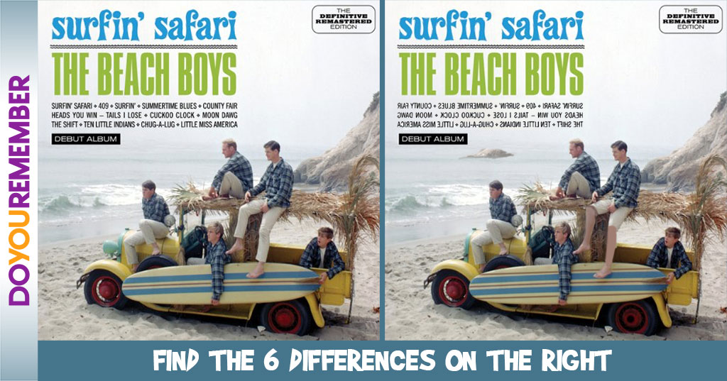 MisMatch- Beach Boys Surfin’ Safari