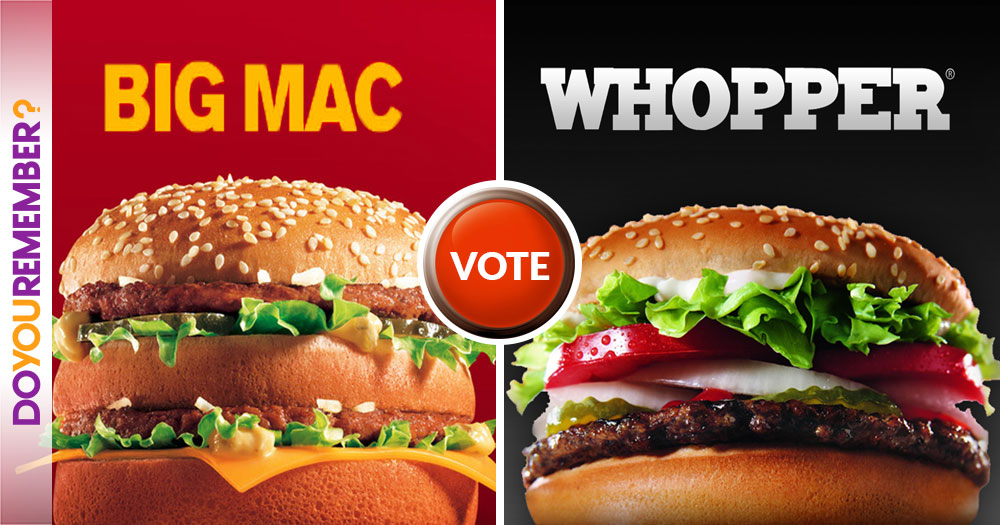 Big Mac or Whopper?
