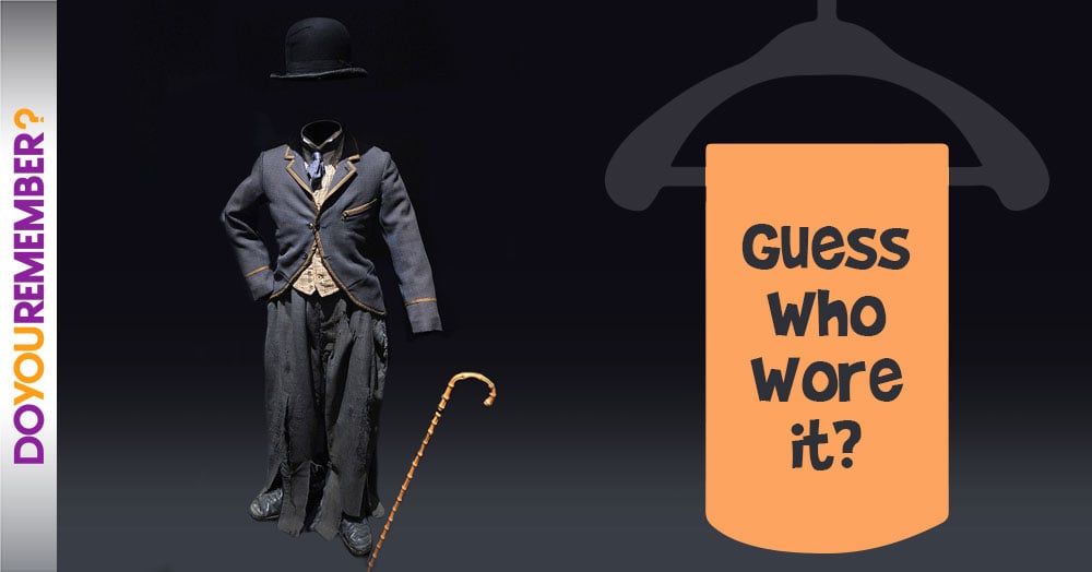 Can You Guess Which Silent Movie Actor Sported This Raggedy Suit and Bowler Hat?