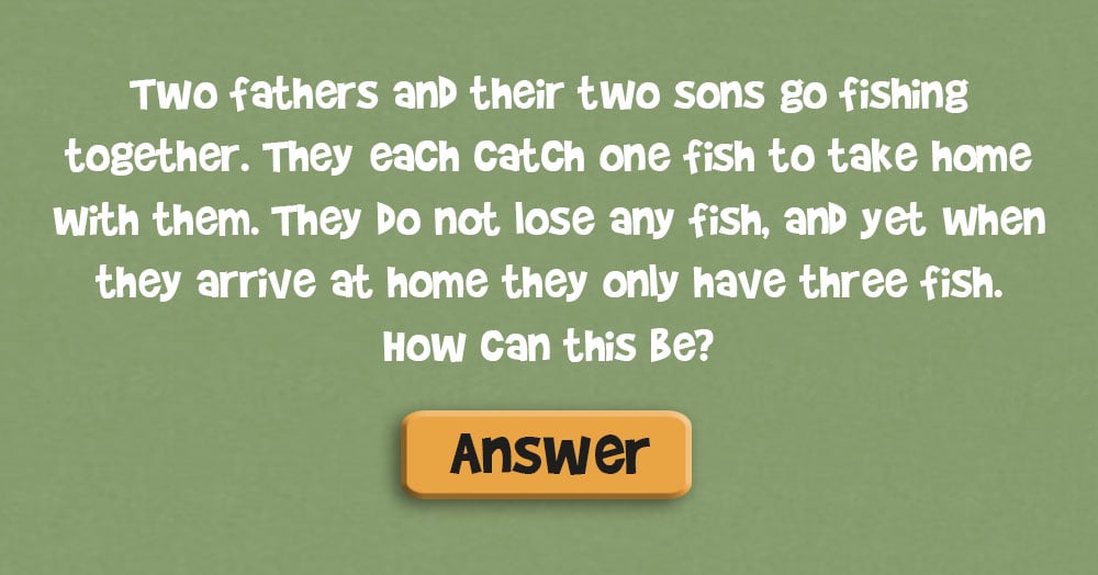 Can You figure Out this Brain-Scrambling Riddle?