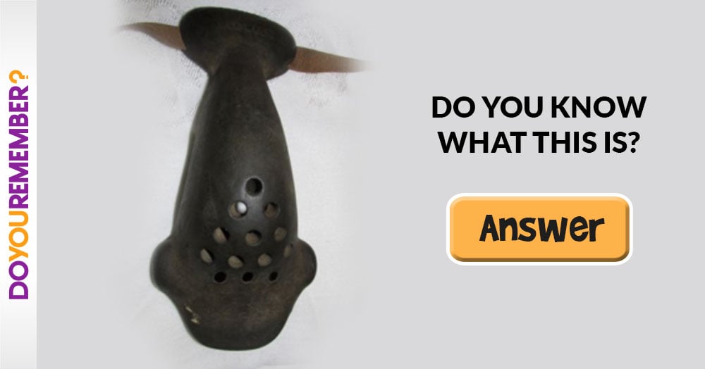 Can You Guess What this Weird Vintage Object Was Used for?