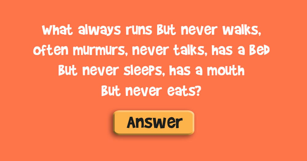 Do You Know the Answer to this Classic Riddle?