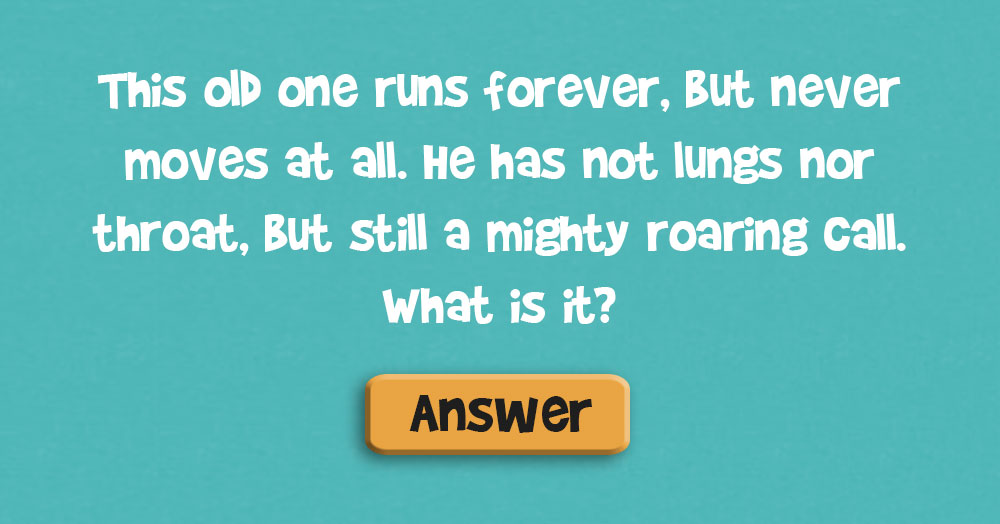Do You Remember the Answer to this Classic Riddle?