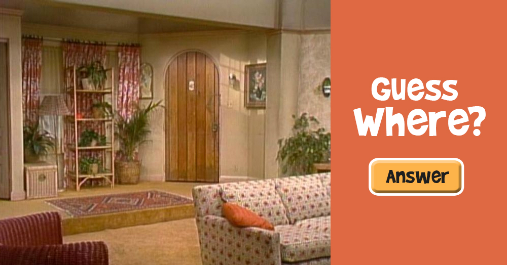 Guess What Famous Sitcom Featured This Living Room?