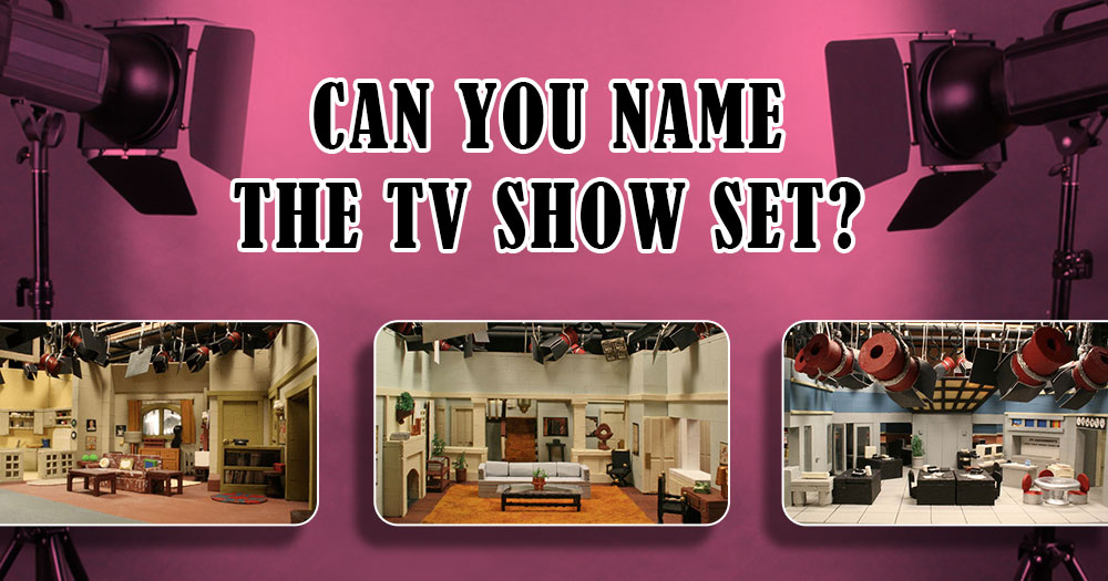 Test Your TV IQ! Name these Vintage TV Show Miniature Sets.