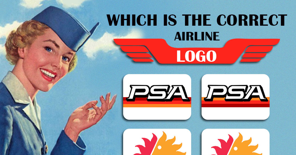 Which One Is The Correct Defunct Airline Logo?