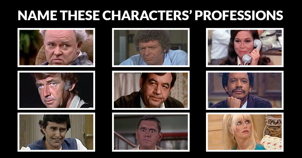 Guess What these TV Characters Did for a Living?