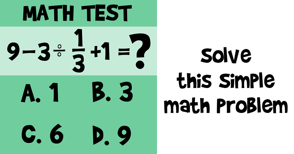 Solve this Math Problem #4