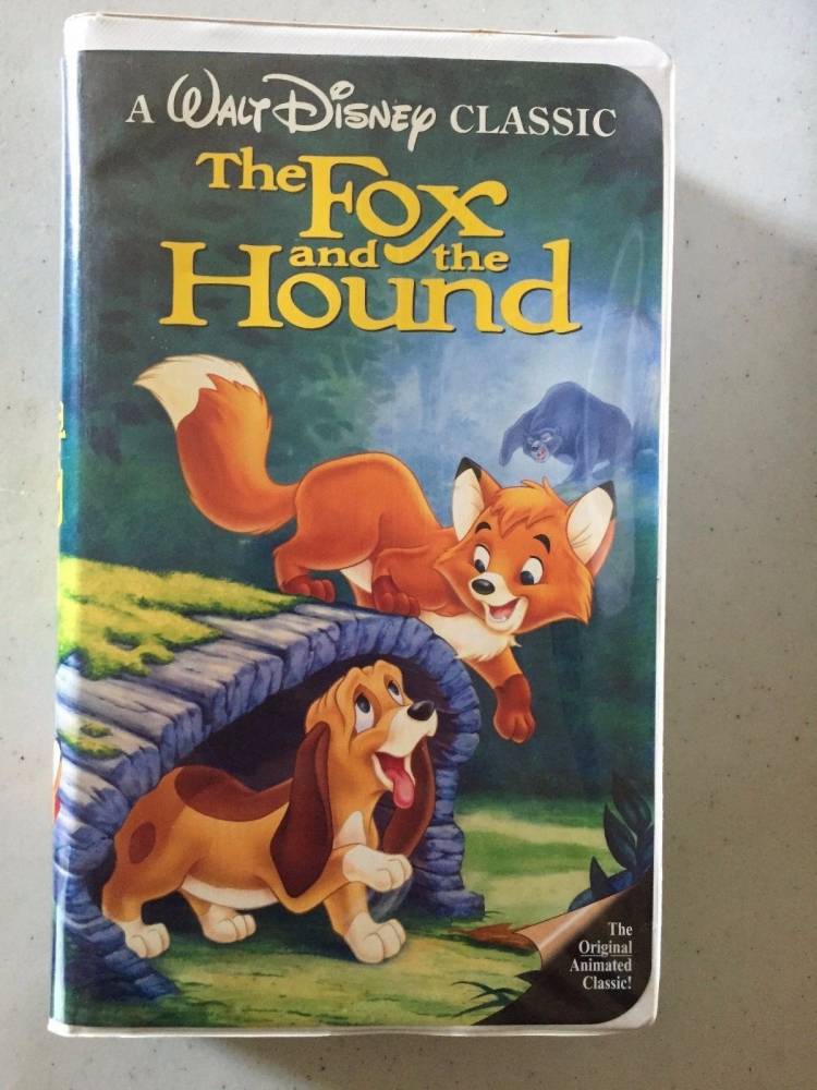 The Fox And The Hound VHS Tape