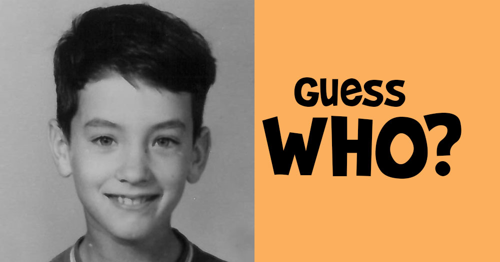 Guess Who this Adorable Young Boy is?