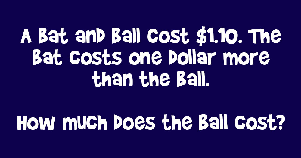 How Much Does the Baseball Cost?