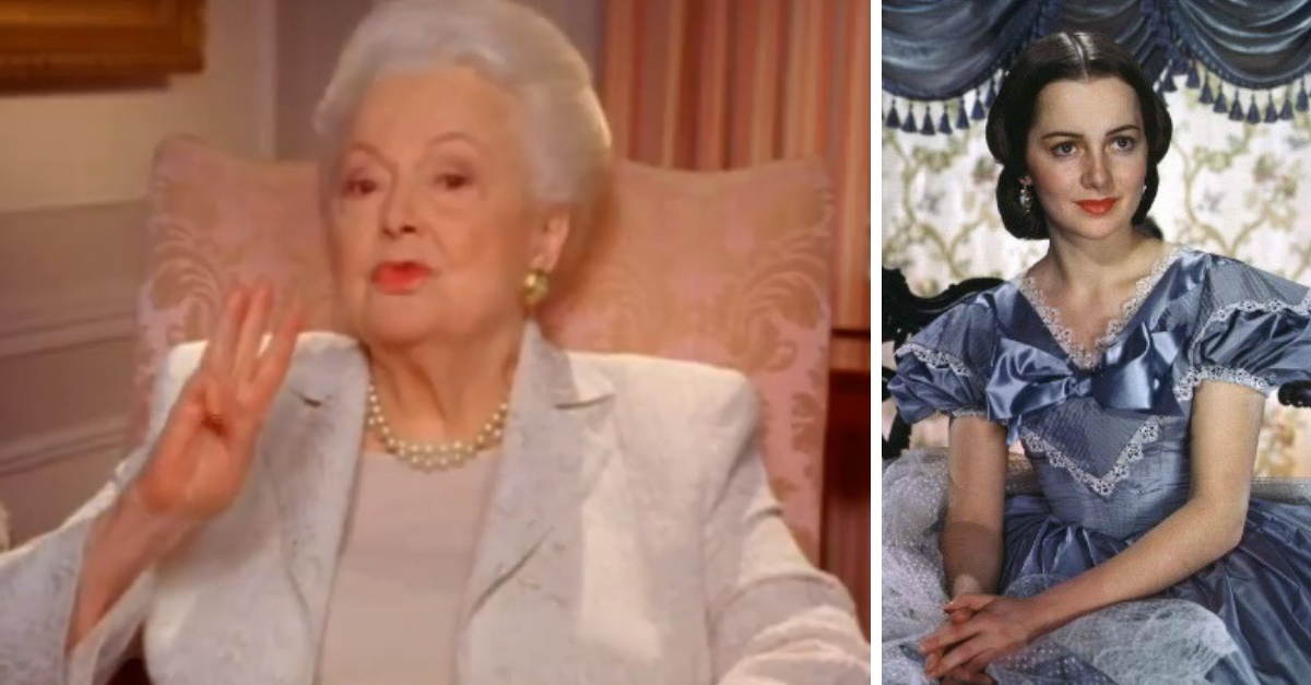 Olivia de Havilland is the oldest living cast member from Gone with the Wind
