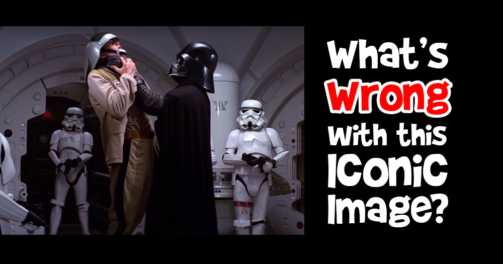 What’s Wrong with this Iconic Movie Scene from Star Wars?