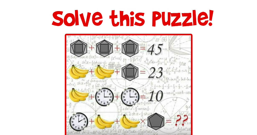 Solve the Math Picture Riddle!