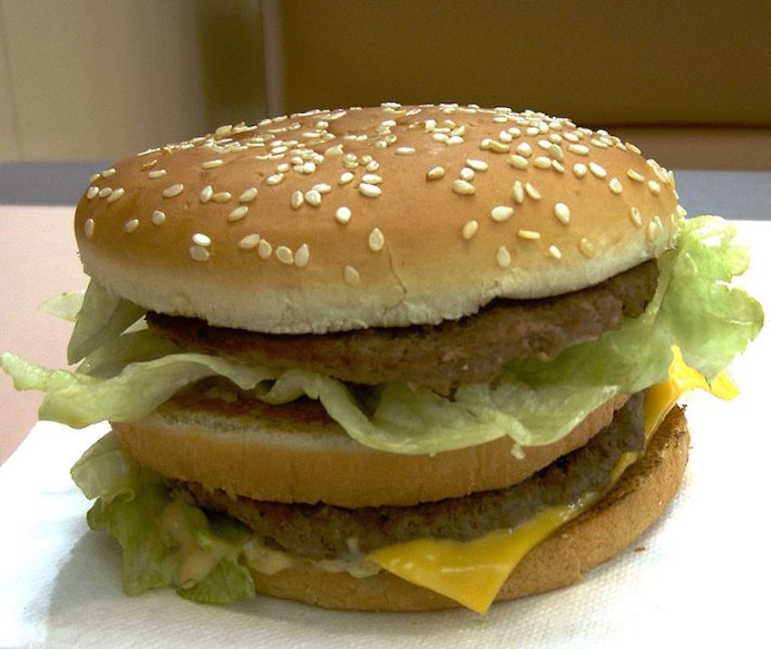 big mac burger