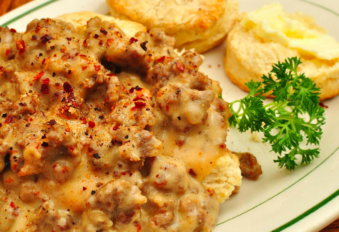 biscuits gravy