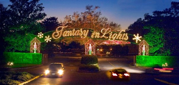 fantasy small town christmas lights