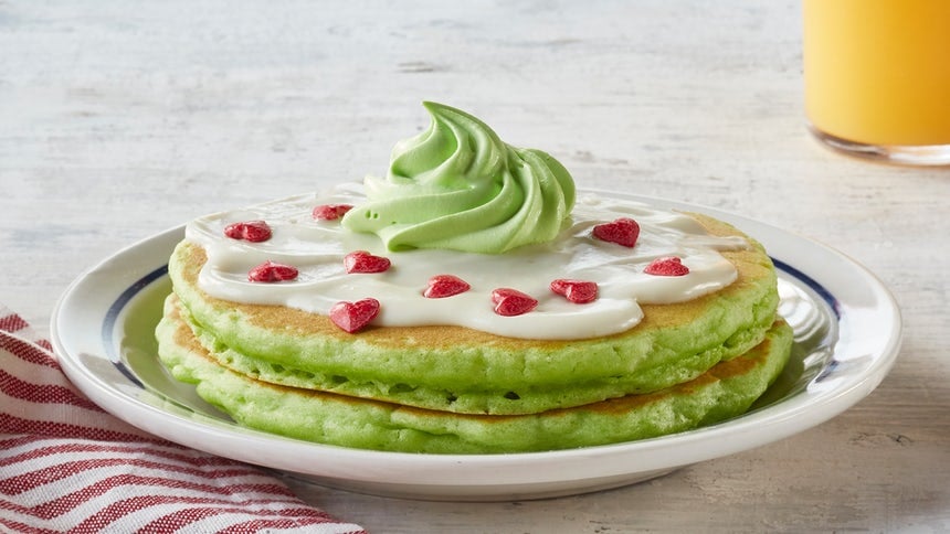 green pancakes