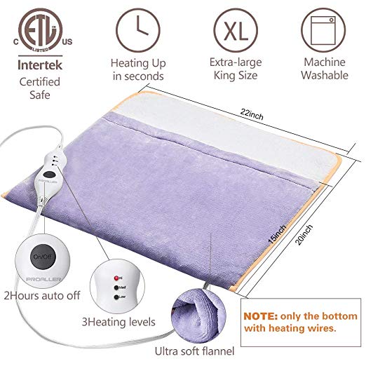 heating pad features