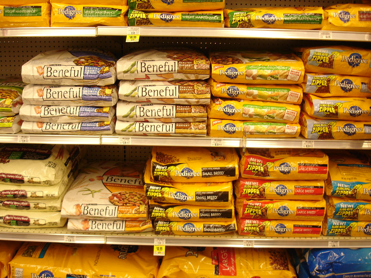 dog food shelf 