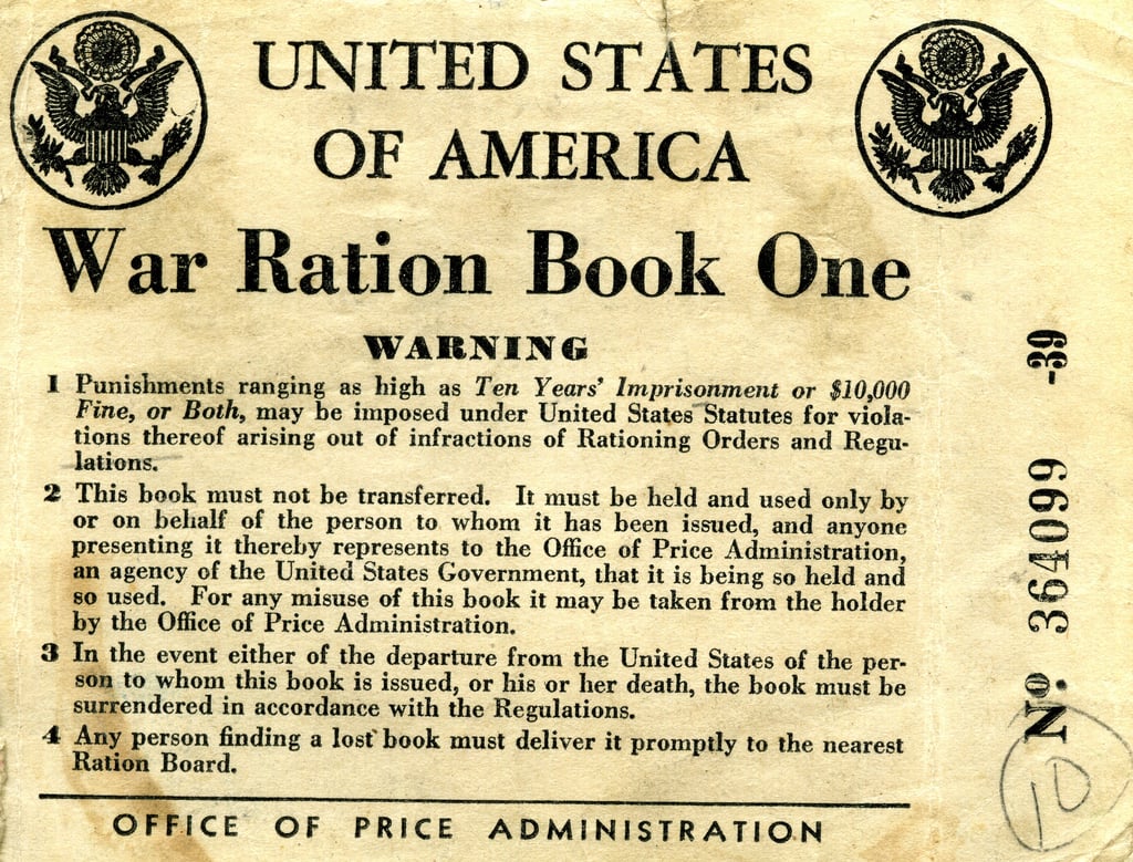 ration books 