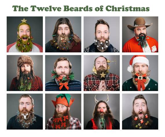 twelve beards of christmas 