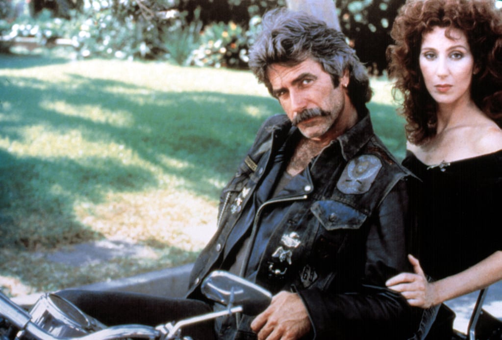 Sam Elliott and Cher on Motorcycle