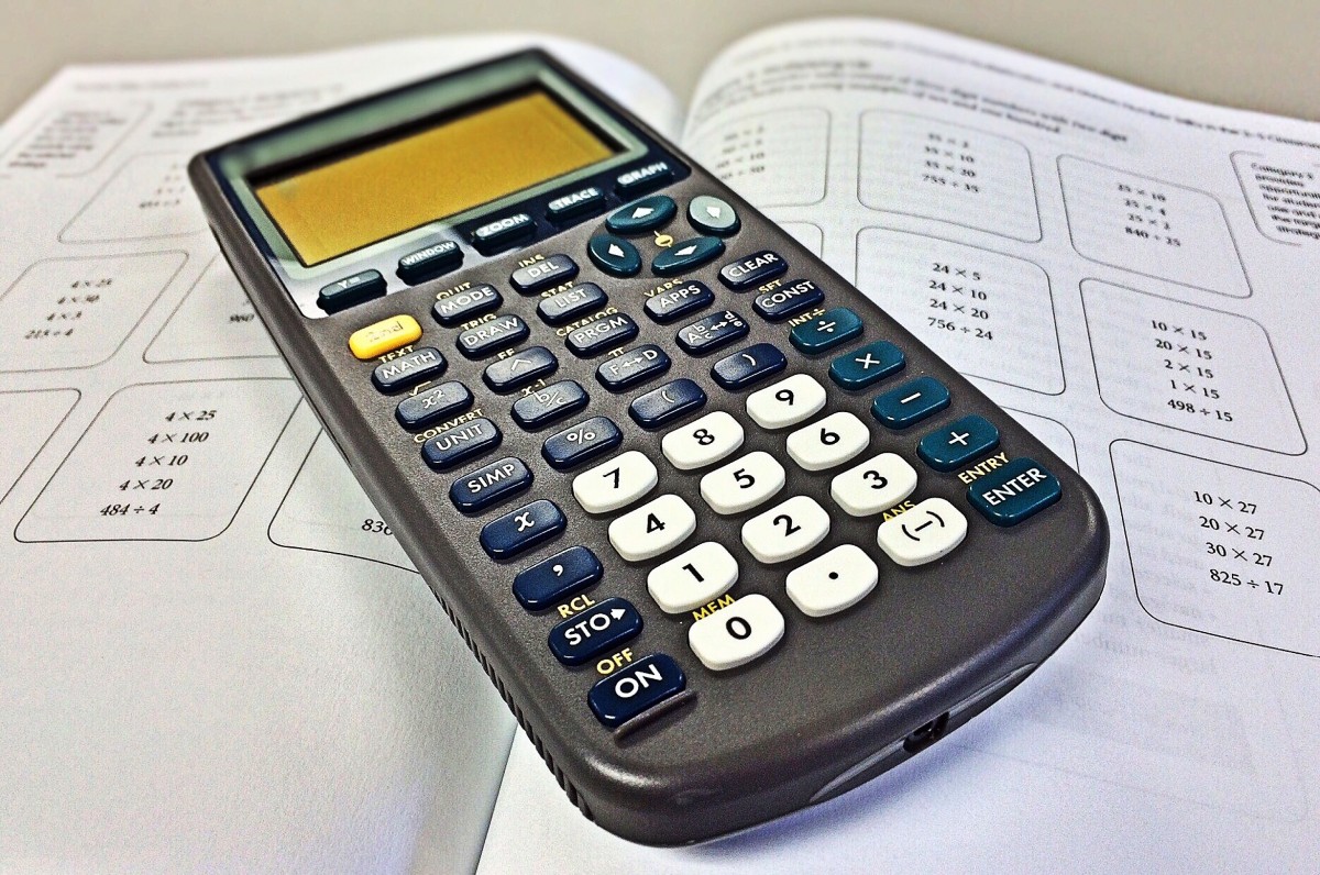 math on a calculator
