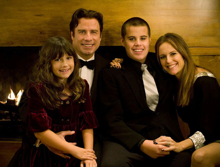 john travolta kelly preston and kids