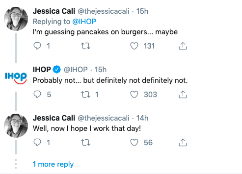 IHOP responding to fans