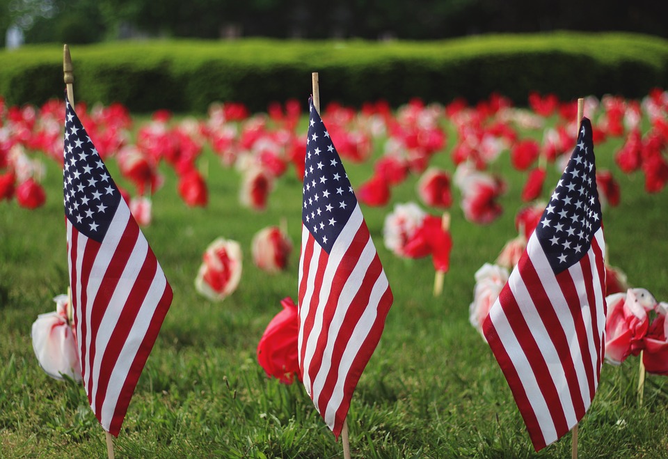 american flags 