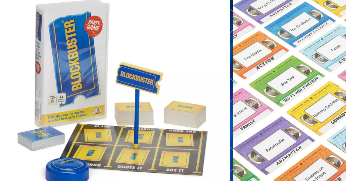 Target now has a Blockbuster party game