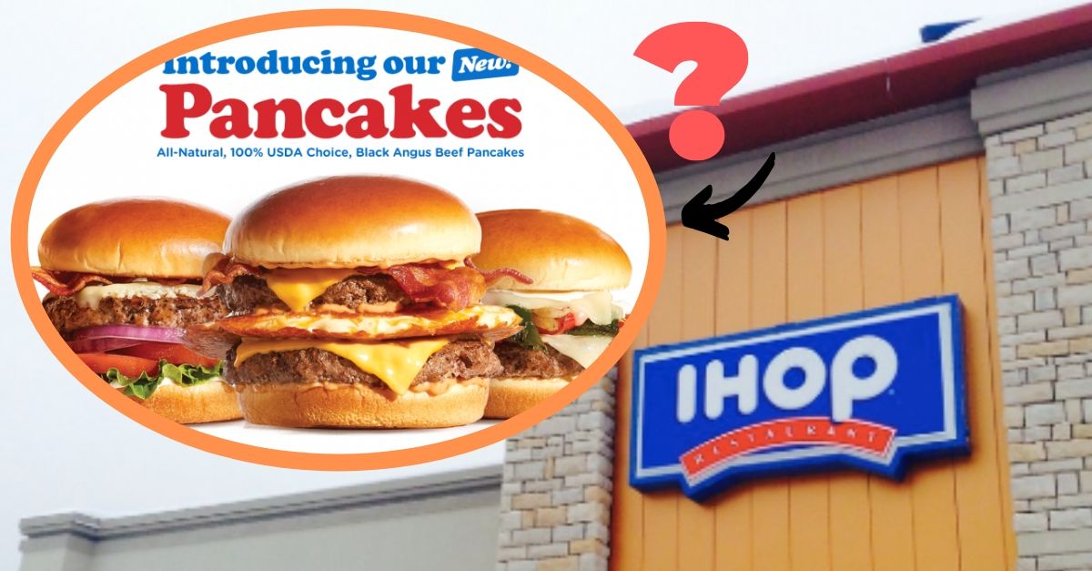 ihop changes p in name to pancake burgers