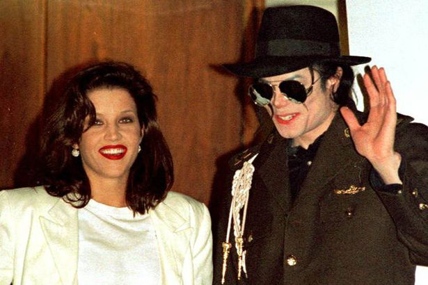 Michael Jackson and Lisa Marie Presley