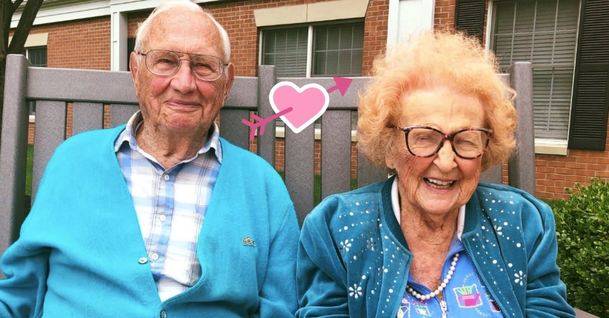 100 year old and 103 year old just got married