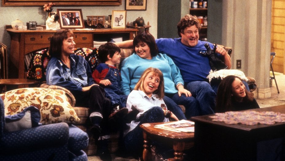 roseanne cast couch 