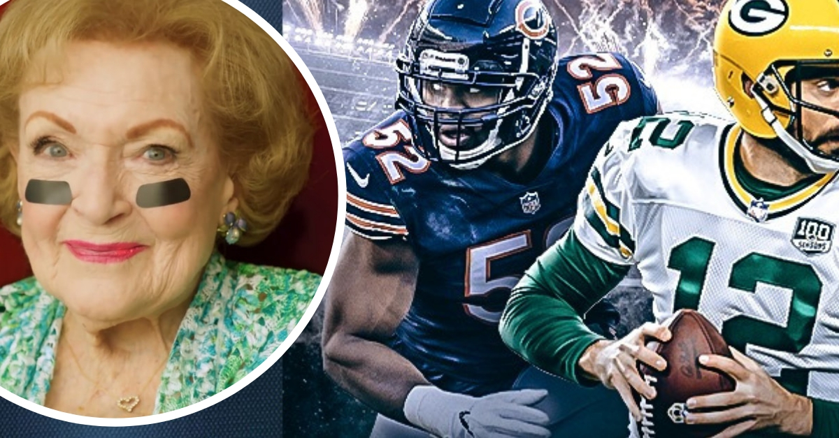 Betty White appears in the new NFL promo
