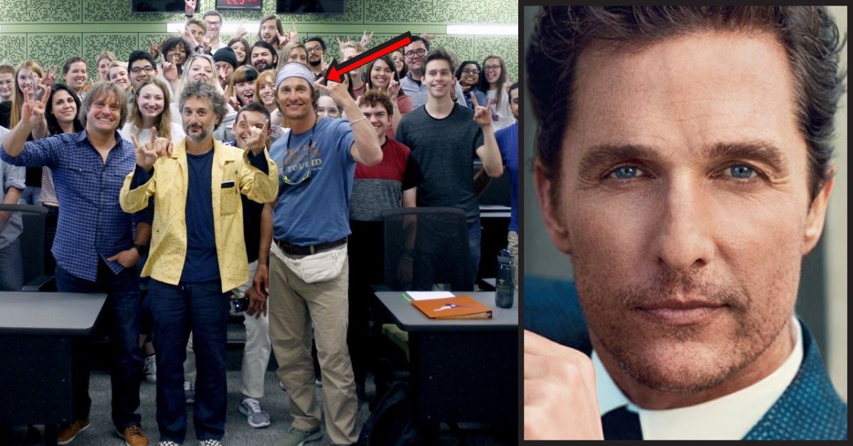 Matthew McConaughey Is Now A Full-Time Professor At The University Of Texas