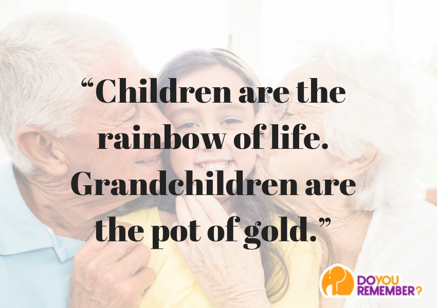 pot of gold grandparent quote 