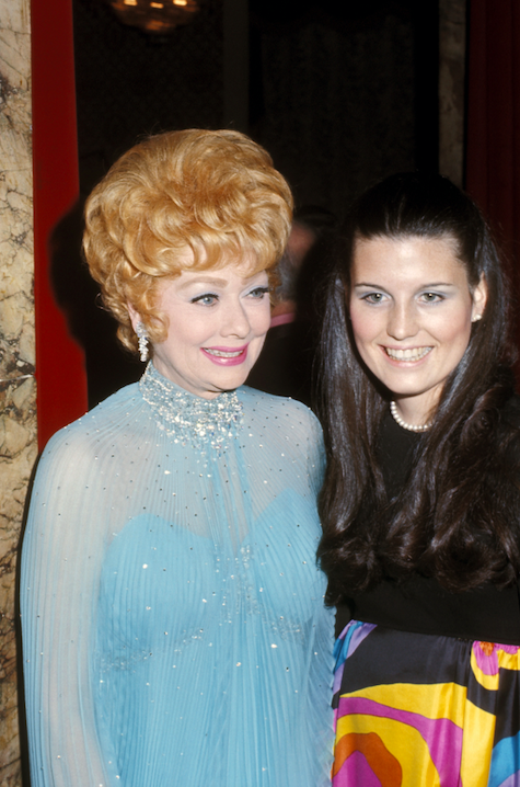 lucille ball and lucie arnaz in 1973