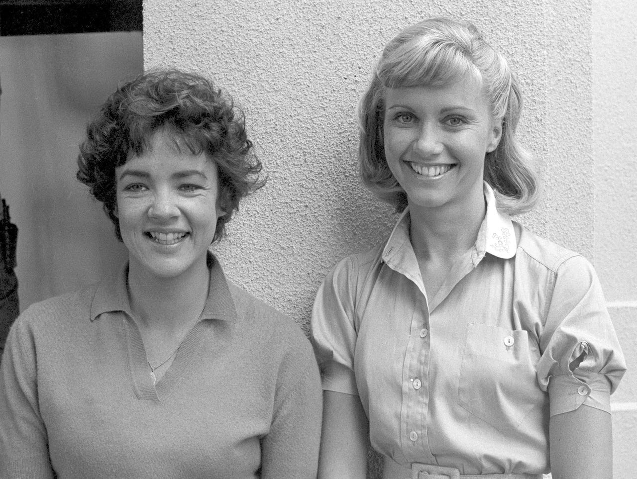 Olivia Newton-John and Stockard Channing in Grease