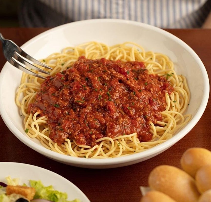 spaghetti olive garden 