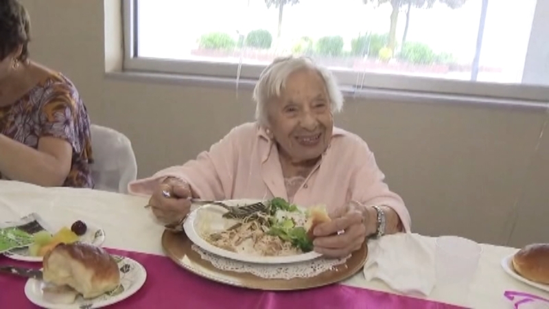 107-year-old woman shares secret to long life