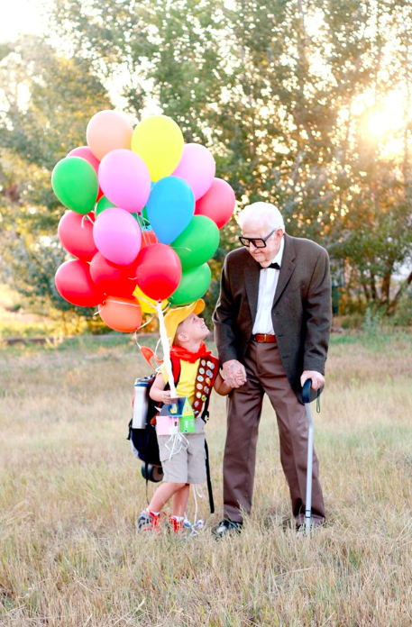 5-Year-Old Boy Has Adorable 'Up' Inspired Photoshoot With 90-Year-Old Great Grandparents