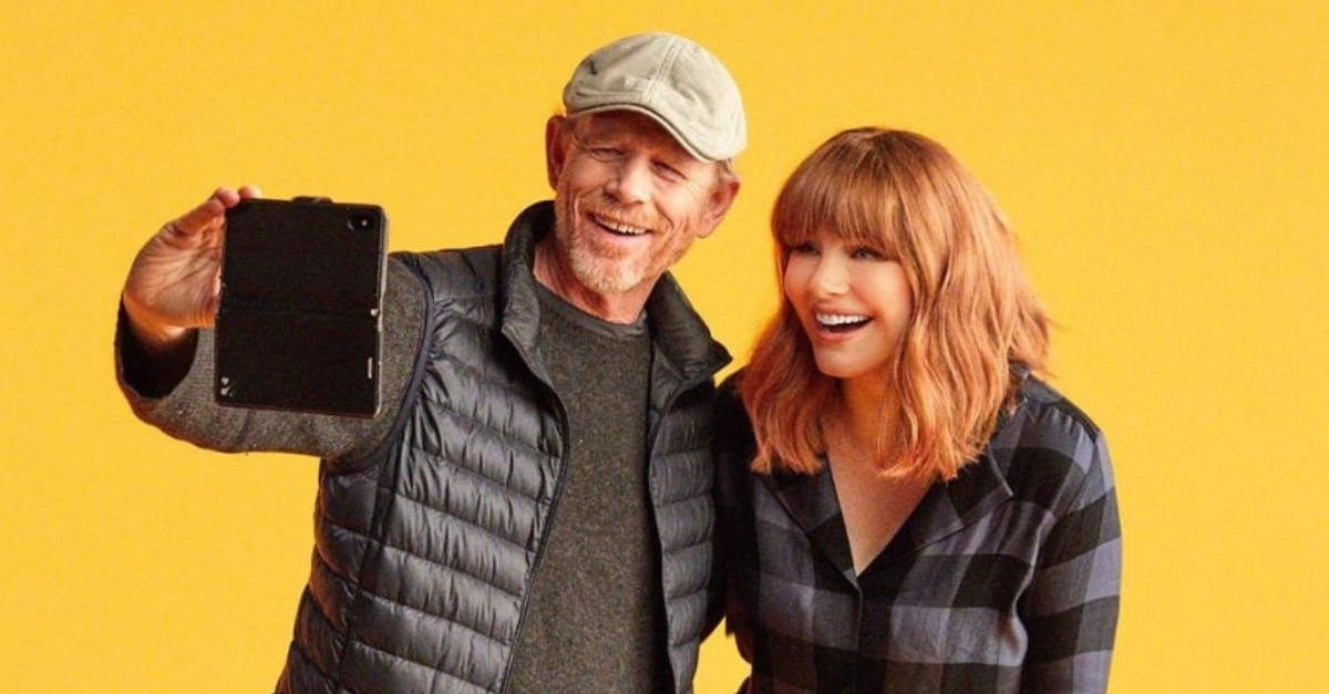 Bryce Dallas Howard had to convince father Ron Howard to appear in her documentary called Dads