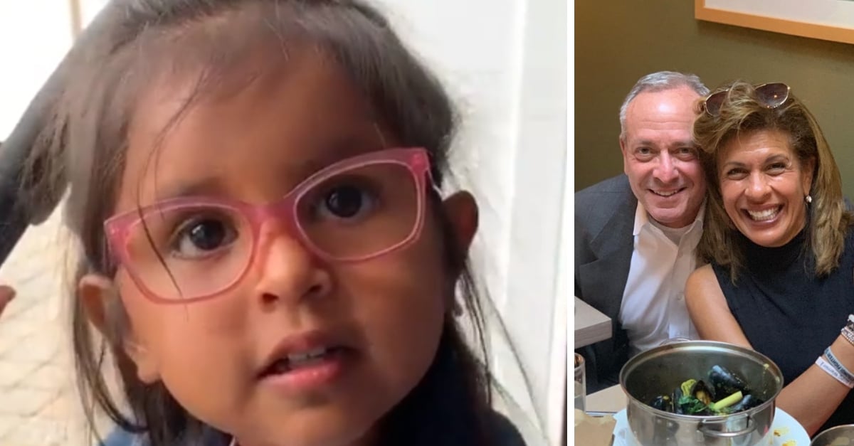 Hoda Kotb posted an adorable video of her daughter singing Happy Birthday while wearing pink glasses