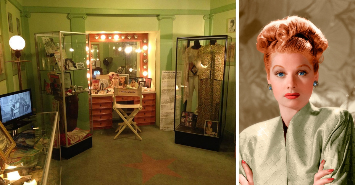 The Hollywood Museum has an exhibit that pays tribute to Lucille Ball and I Love Lucy