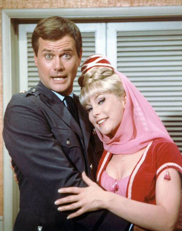 Barbara Eden, Larry Hagman